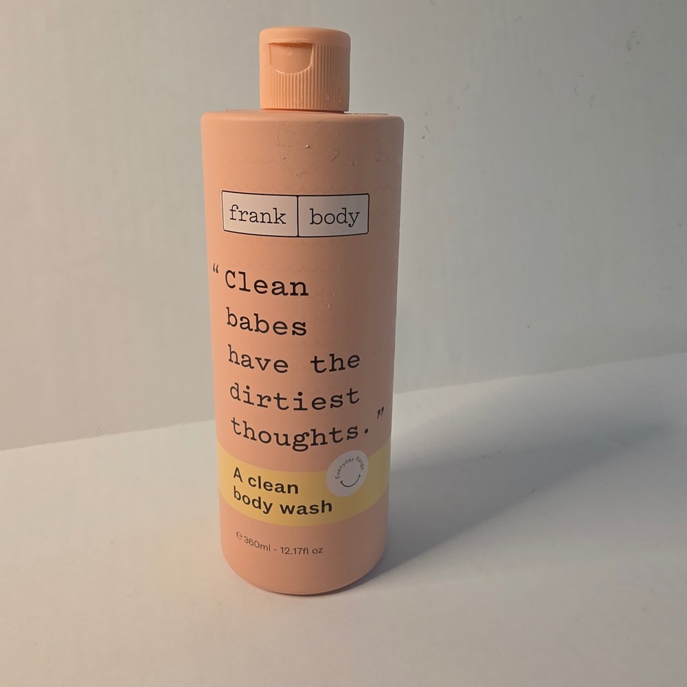 Frank Body A Clean Body Wash Milk & Honey Hydrating Kakadu Plum 12.17oz 360ml